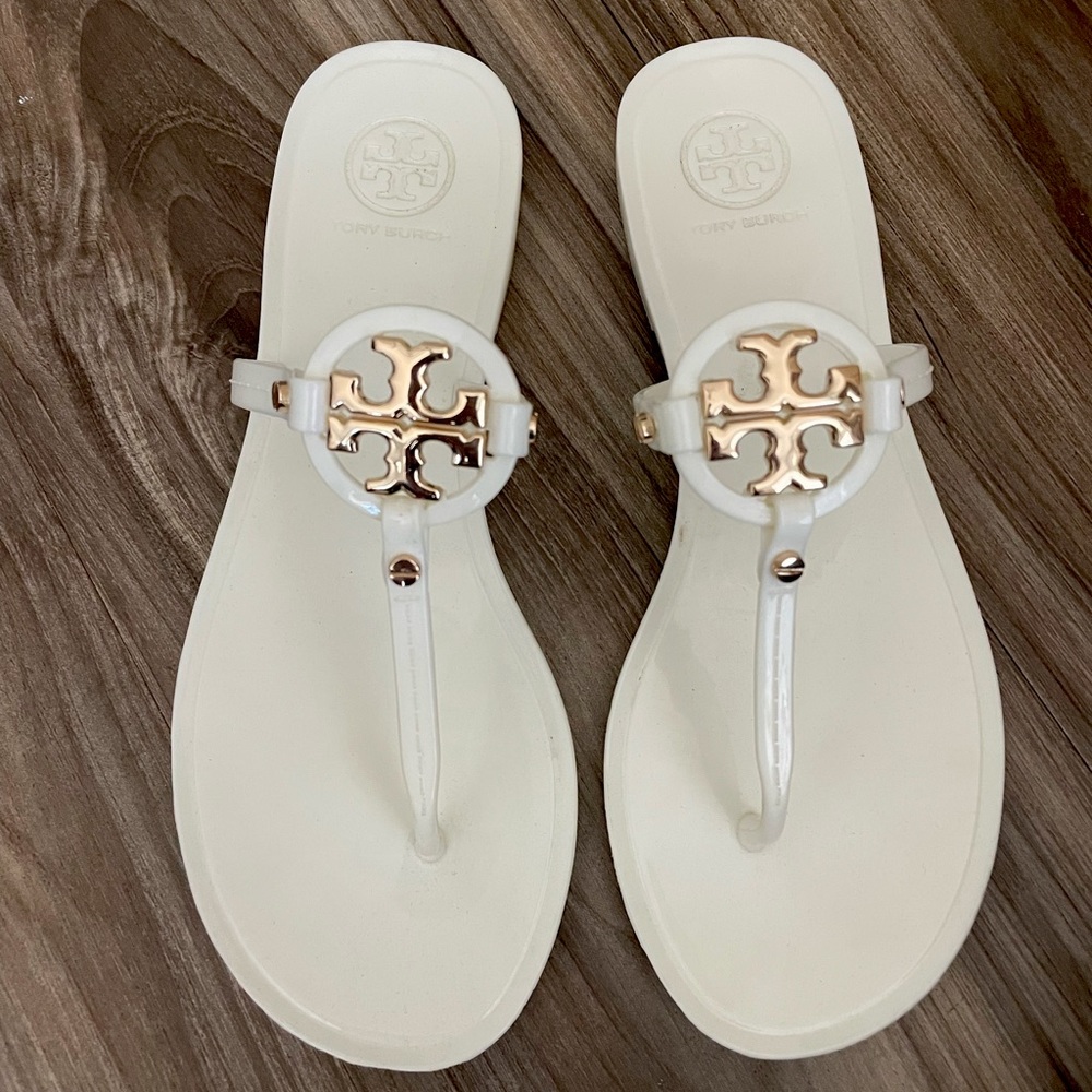 Tory Burch Mini Miller Jelly Thong Sandals
